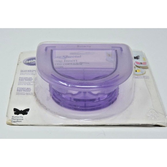 Wilton Sugar Sheets Cutting Insert Butterfly Shape 1907-1014 Discontinued NOS - Picture 4 of 6